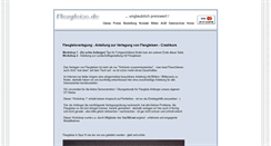 Desktop Screenshot of flexgleisverlegung.de